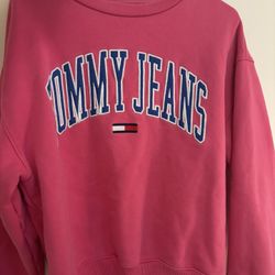 Pink Tommy Hilfiger Crewneck