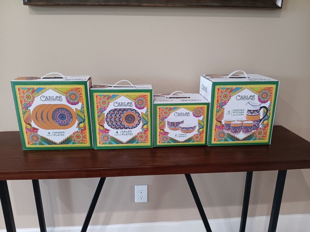 Carlos Santana dinnerware