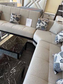 3 Piece Sectional ( Turkish made) turn into bed