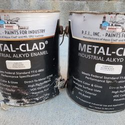 Gloss Black PFI Metal Clad Industrial Alkyd Enamel Paint 