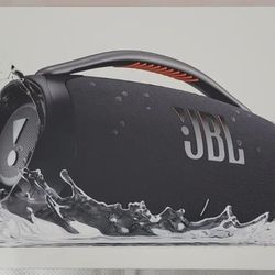 JBL Boombox 3 Portable Waterproof Bluetooth Speaker - black