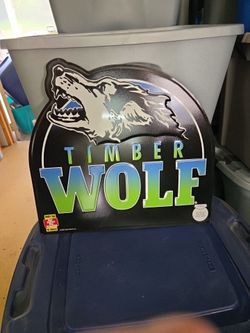 Timberwolf sign