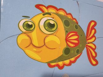 Jigsaw Puzzle Cartoon Fish