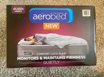 Aerobed Comfort Lock Air Mattress With Built-in 120v Pump Queen