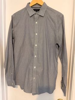 Men’s Banana Republic Striped Non-Iron Slim Fit Dress Shirt Medium
