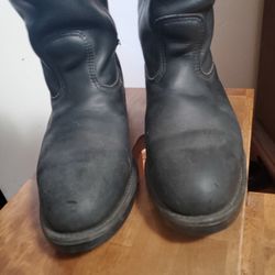 Red Wing Steel Toe Pecos  Style Boots