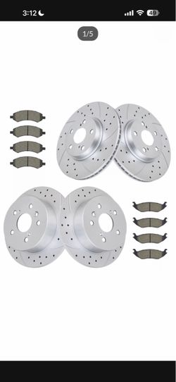 2007-2011 Toyota Camry Brakes And Rotors 2007 2008 2009 2010 2011