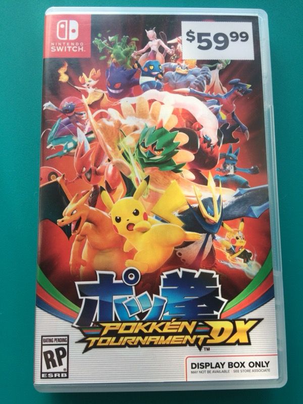 Pokkén Tournament DX for Nintendo Switch (Used + Not Original Box Art)
