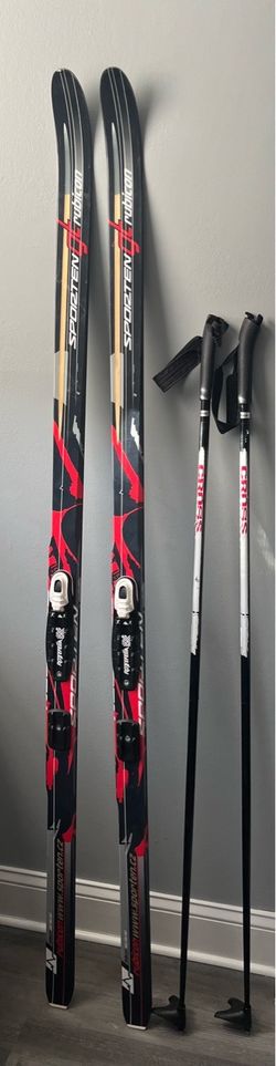 Sporten Rubicon Cross-Country Skis with Poles