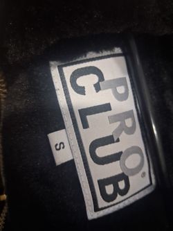 Black pro club size S men