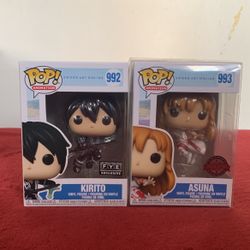 Kirito & Asuna Two Exclusive Funko 