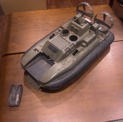  GI Joe Killer Whale Hovercraft Boat Vehicle Incomplete