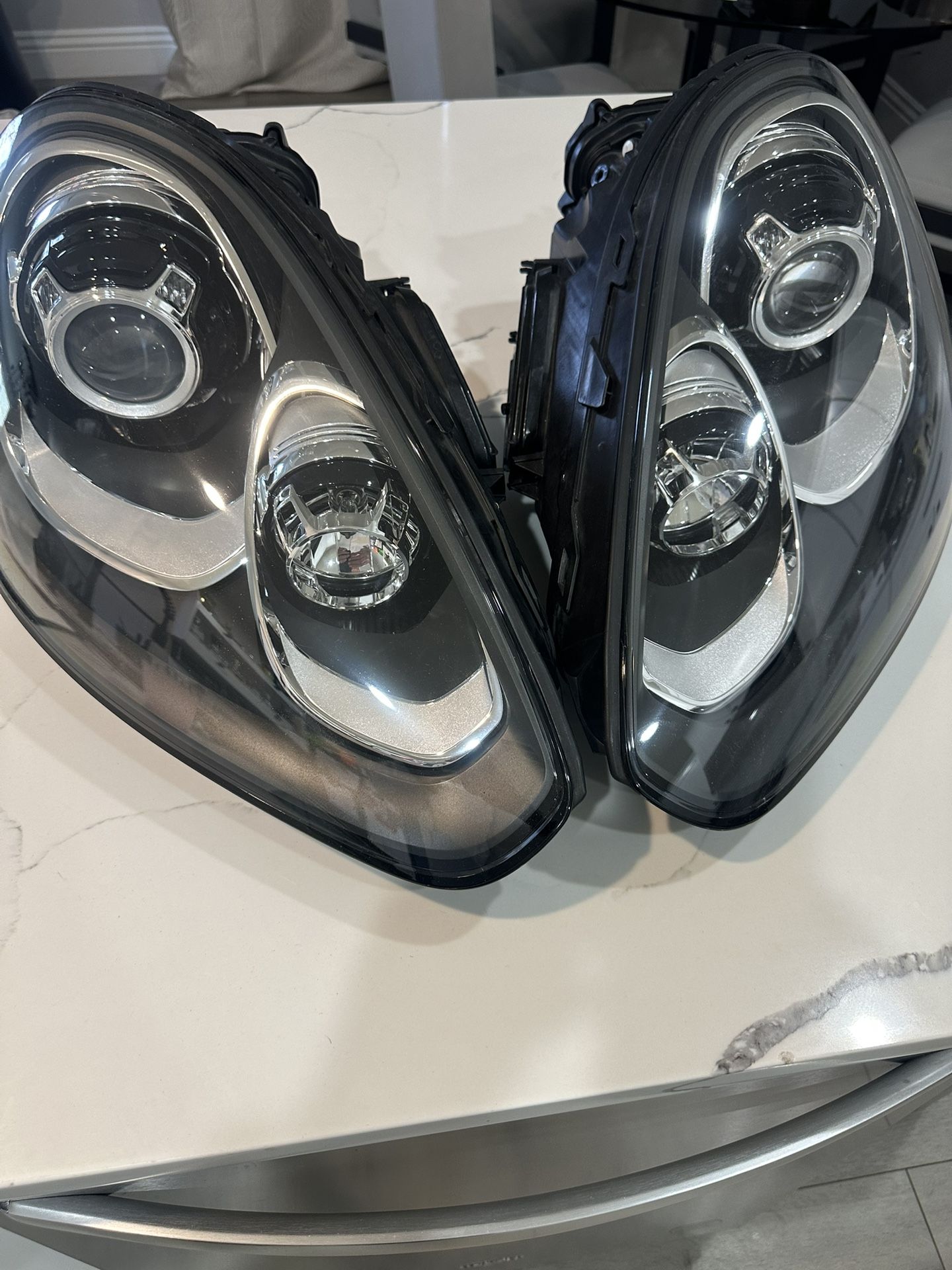 2017 Porsche Cayenne Headlights With 4leds