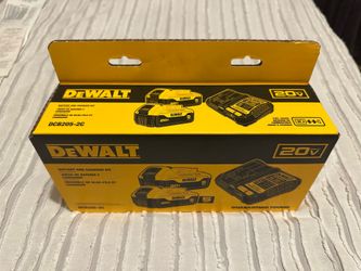 DeWALT 2-Pack Battery with charger