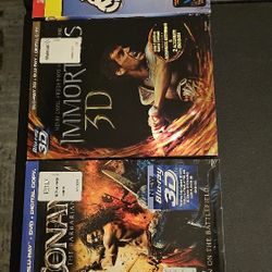 3D blueray movie bundle