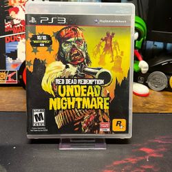 Red Dead Redemption Undead Nightmare - PS3 - CIB - $12