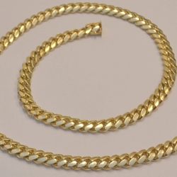 10K Yellow Gold Miami Cuban Link Chain 9.3mm 24in 142.9g