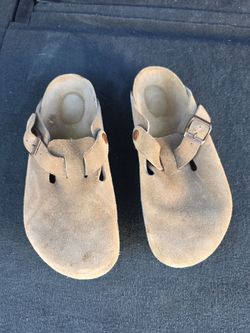 Birkenstock Boston Clogs Size 38 – Suede – Great Condition