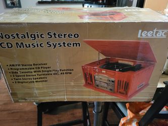 Nostalgic Stereo Cd Music System