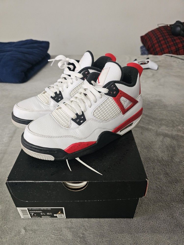 JORDAN 4 RETRO RED CEMENT