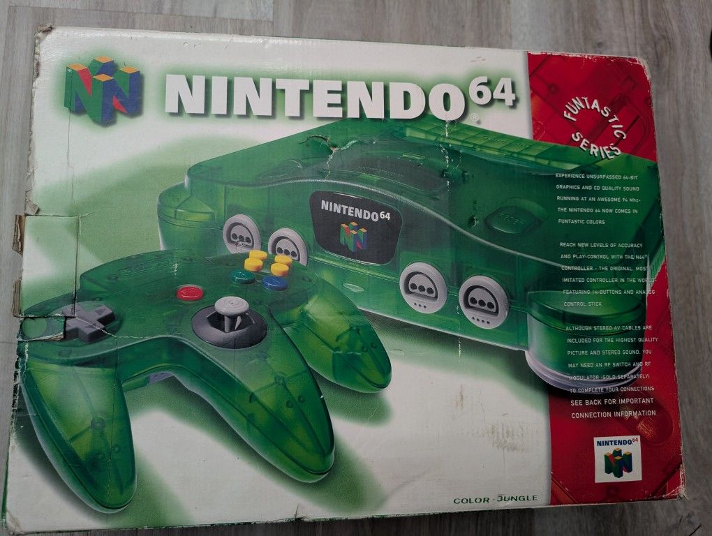 N64 Cib Jungle Green
