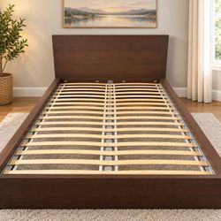 Queen Size Malm Bed Frame with Slats
