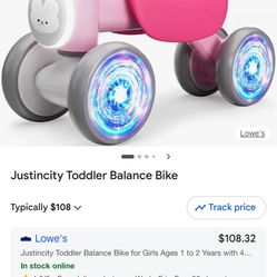 Balance Bike With Music And Light 