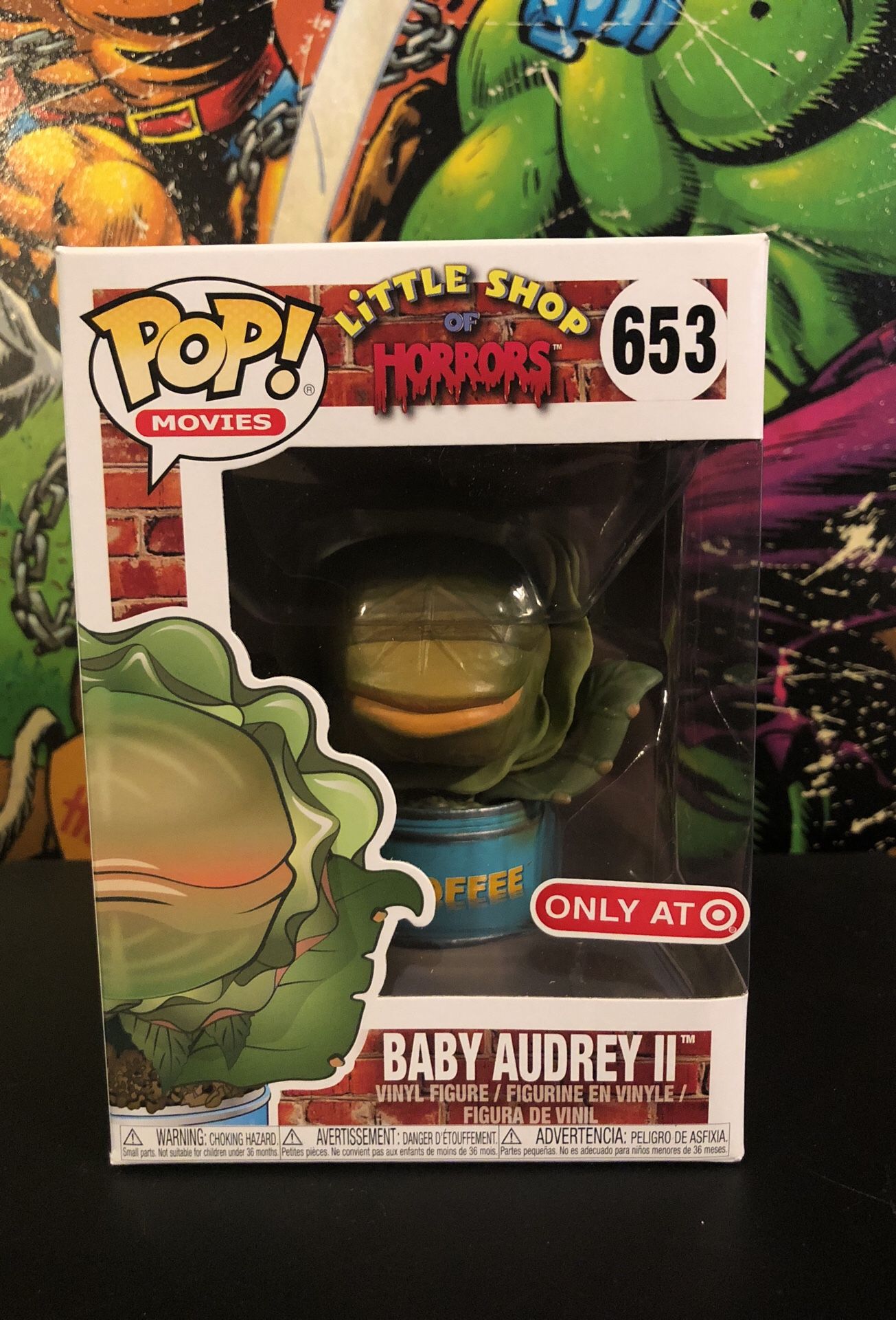 Funko target exclusive little shop of horrors Baby Audrey II