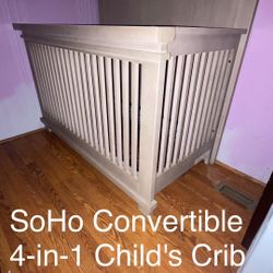 SoHo Convertible Crib 4-in-1