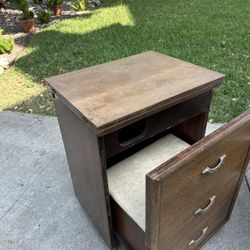 Free Vintage Desk With Chair