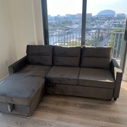 Reversible Sectional Sofa Bed Sleeper