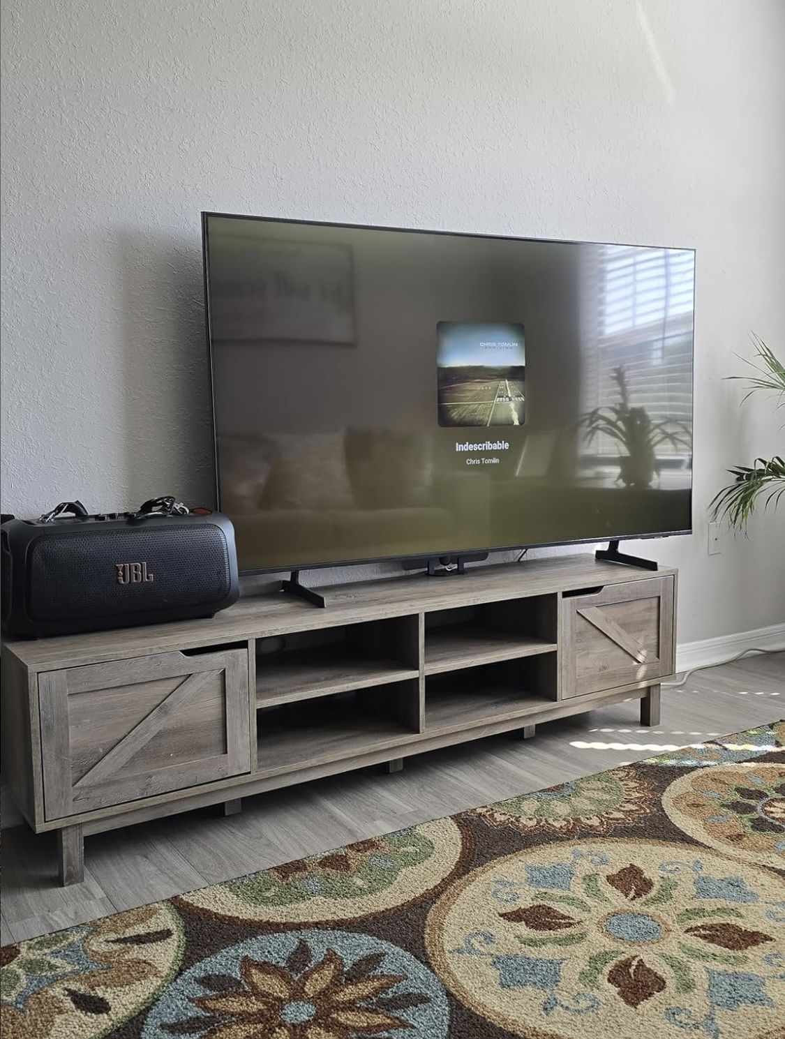 Media Center Entertainment console tv stand