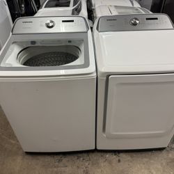 Samsung Washer And Samsung Electric Dryer