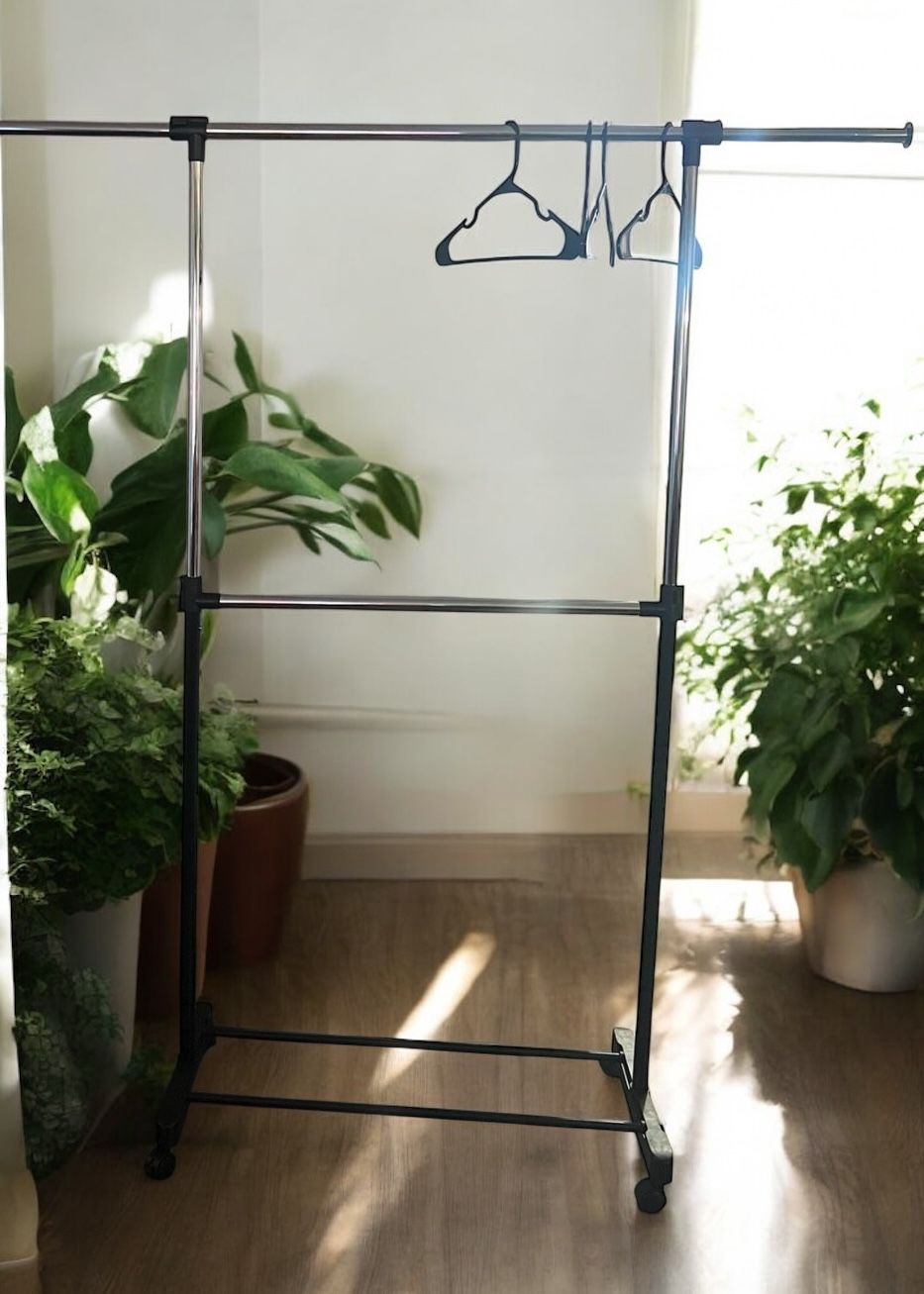 Double Clothing Rack 