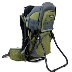 NEW Baby Backpack Hiking Child Carrier, Army Green