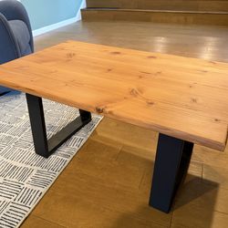 Handcrafted Wood Coffee Table