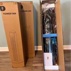 Standing Tower Fan With Remote