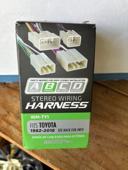 Metra WM-TY1 Stereo Wiring Harness for Toyota