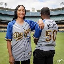 Dodger Jersey Black Heritage