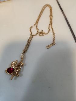 Cadena con medalla de Disney