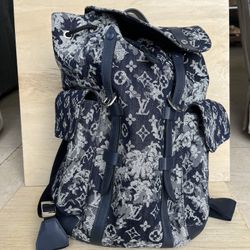 Louis Vuitton Monogram Tapestry Christopher Backpack