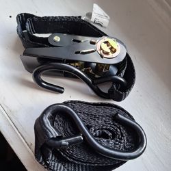 1"×10' Ratchet Srtaps w/ S-Hooks