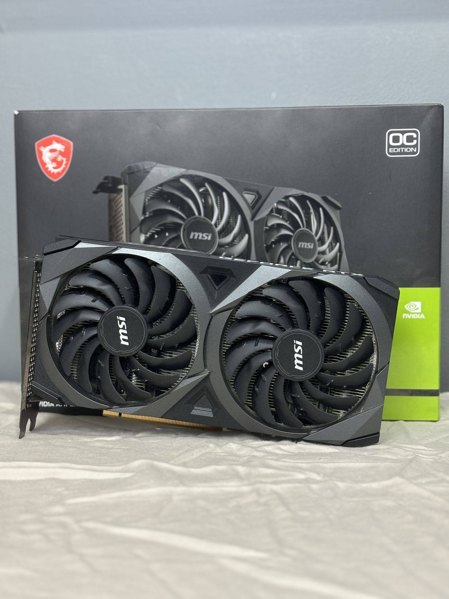 MSI GeForce RTX 3060 VENTUS 3X OC 12GB GDDR6 Graphics Card