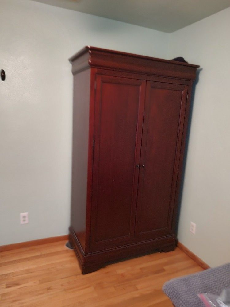 Dresser And Armoire