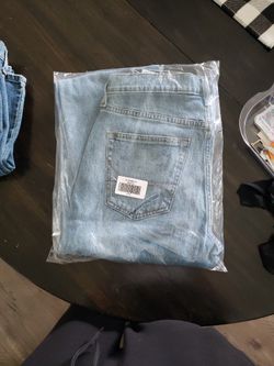 NEW Mens Hollister Jeans Bootcut 32×34