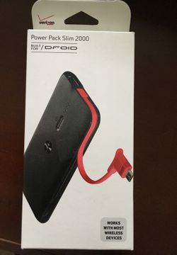 Power pack for Droid cell phone