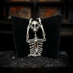 Stainless Steel Skeleton Bracelet 