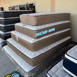 Twin Lesly Mattress And Boxspring Bed Set New Cama Bonita 