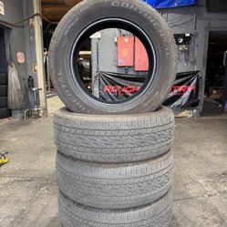 Continental 275-60-20 Tires  Good Tread