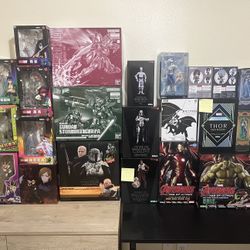 Moving Sale Anime, Marvel, Gundam, Figures, Statues